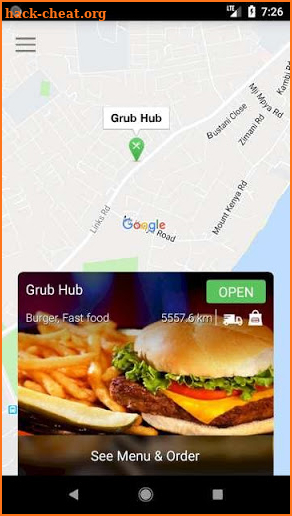 Grub Hub Delivery screenshot