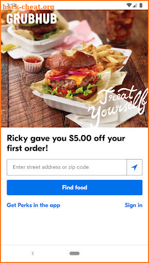 GrubHub Coupon Deals :Save money on food delivery screenshot