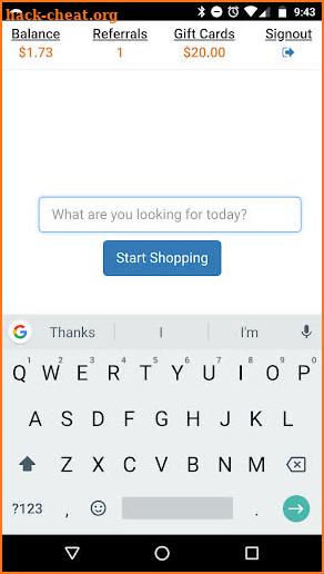 Gruupz Shopping Companion screenshot