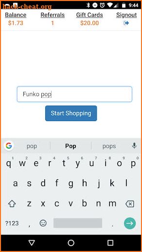 Gruupz Shopping Companion screenshot