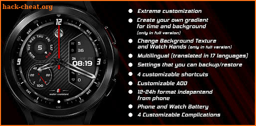 GS Hybrid 7 Watch Face screenshot