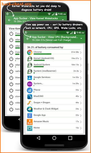 GSam Battery Monitor screenshot