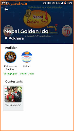 GSM | Golden Star Multimedia | Nepal Golden Idol screenshot