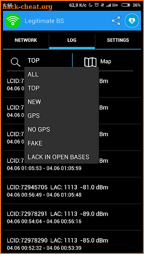 GSM Spy Finder screenshot
