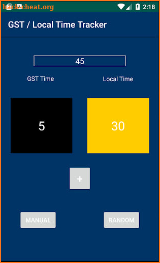 GST / Local Time Tracker screenshot