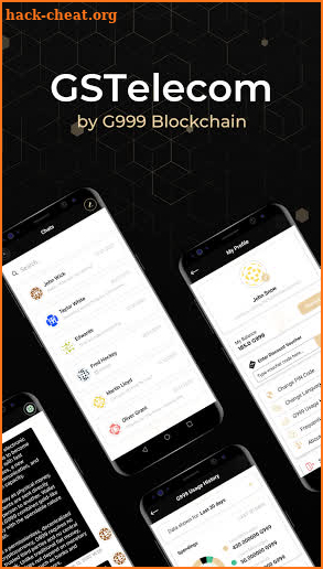 GSTelecom by G999 Blockchain screenshot