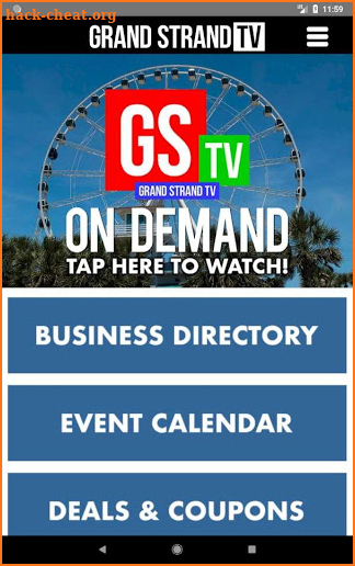 GSTV Grand Strand Guide screenshot