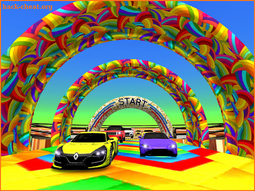 GT Mega Stunt Chase: extreme racing car driving screenshot