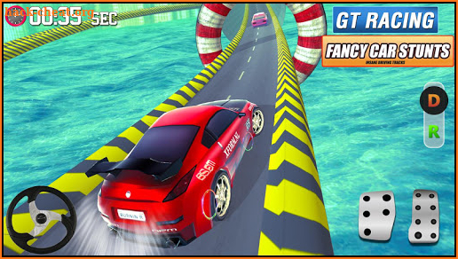 GT Racing Fancy Car Stunts : Insane Driving Tracks screenshot