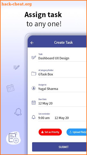 Gtaskbox-Task management & To Do list for team screenshot