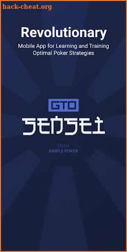 GTO Sensei screenshot