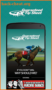 Guaranteed Tip Sheet - Horse Racing Picks screenshot