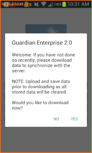 Guardian Enterprise 2.0 screenshot