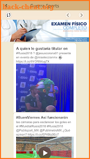 Guerra Sports screenshot