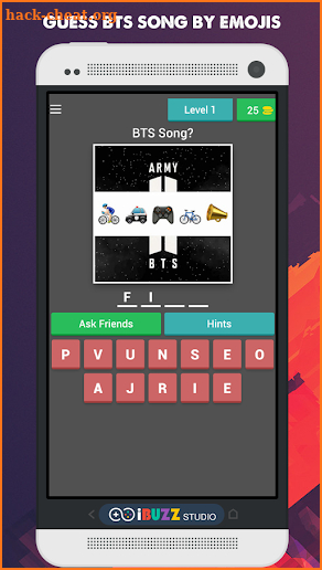 Guess BTS Song Emojis screenshot
