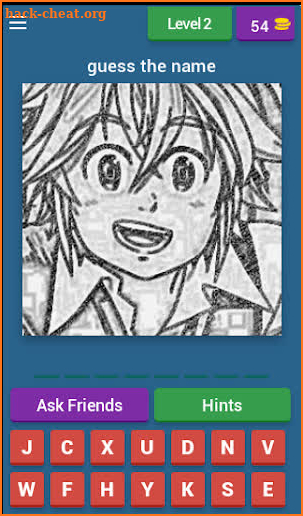 guess character of anime screenshot