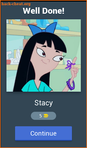 Guess characters - phineas and ferb cartoon quiz screenshot