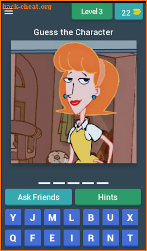 Guess characters - phineas and ferb cartoon quiz screenshot