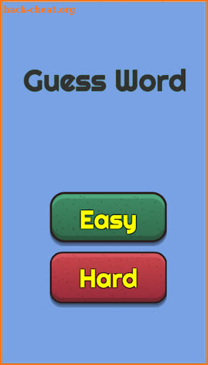 Guess Hard Word screenshot