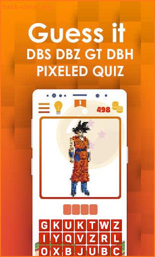 GUESS IT DBS DBZ GT DBH PIXEL QUIZ screenshot