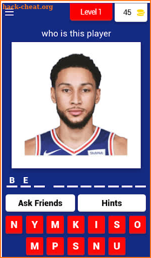 Guess NBA Player Quiz screenshot