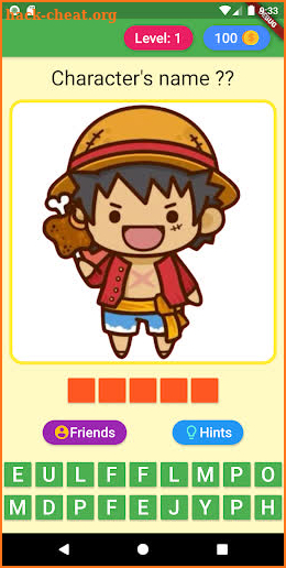 Guess One Piece Character Chibi - Trivia Game screenshot