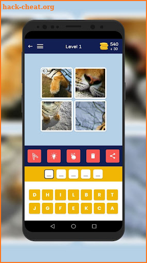 Guess the animal. Word puzzle. screenshot