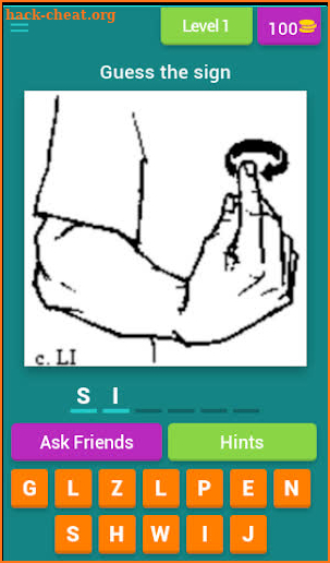 Guess the ASL Sign screenshot