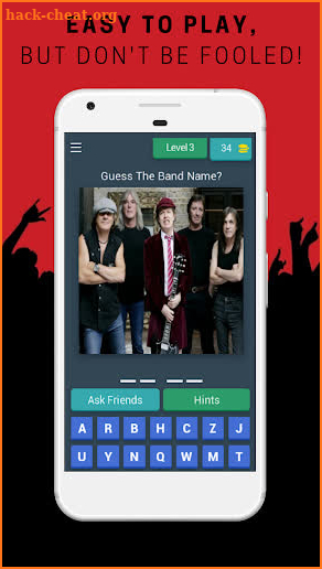 Guess the Band: Rock & Metal Bands Edition screenshot