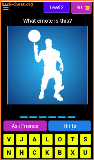 Guess the Battle Royale Emote/Dance screenshot