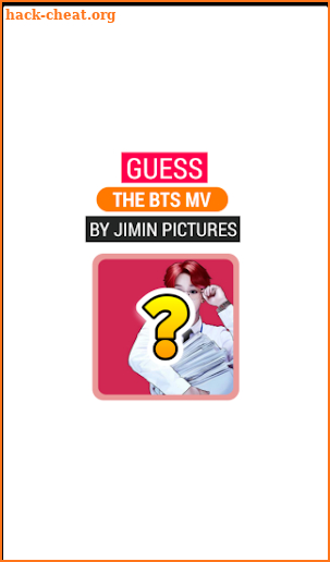 Guess The BTS's MV by JIMIN Pictures Quiz Game screenshot