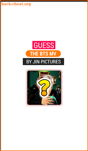 Guess The BTS's MV by JIN Pictures Quiz Game screenshot