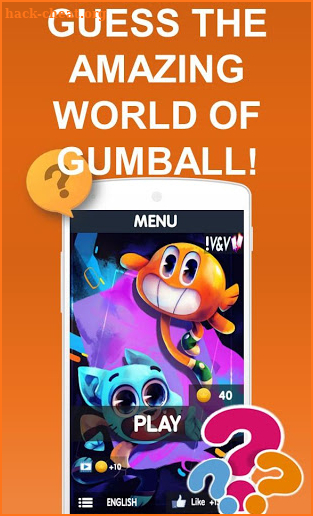 Guess the Character the Incredible World of Gumbal screenshot