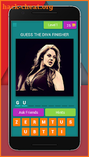 Guess the Divas Finisher Trivia for Wwe screenshot