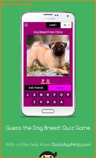 Guess the Dog Breed: Picture Quiz Game Trivia screenshot