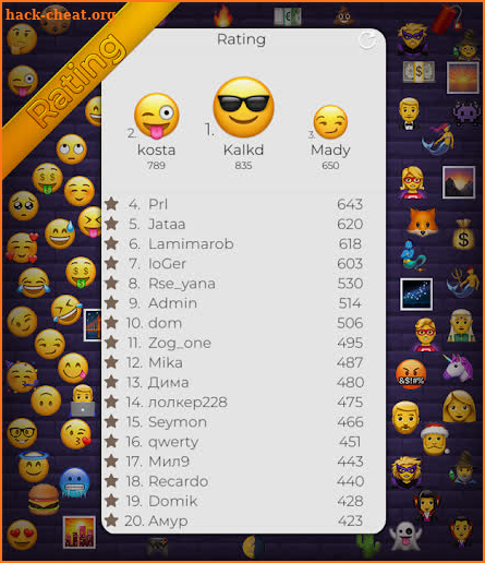 Guess The Emoji: Word Games Quiz screenshot