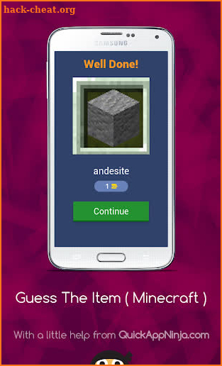 Guess The Item ( Minecraft 1.15 ) screenshot
