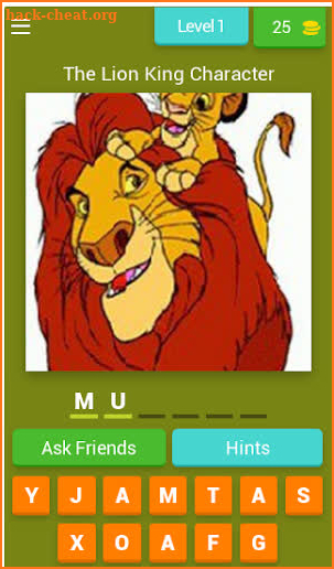 Guess The Lion King Character screenshot