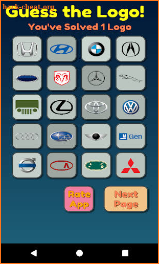 Guess the Logo - Car Brands screenshot