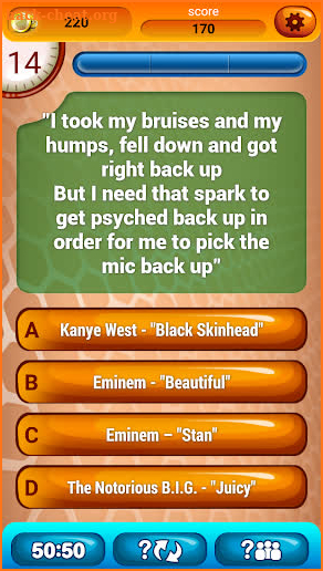 Guess The Lyrics All Genres screenshot