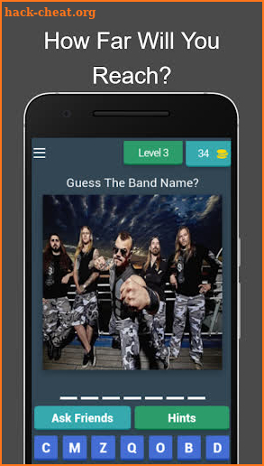 Guess The Metal Bands Quiz screenshot