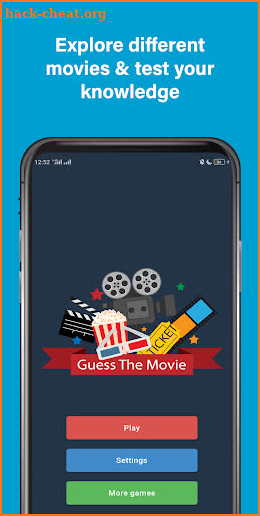 Guess The Movie Challenge 🎥 - Film Quiz Game 🎬 screenshot