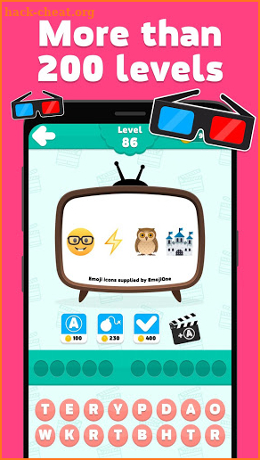 Guess the movie - emoji quiz game screenshot