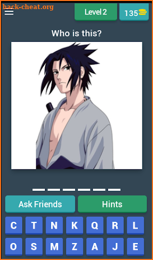 Guess the Naruto Character screenshot