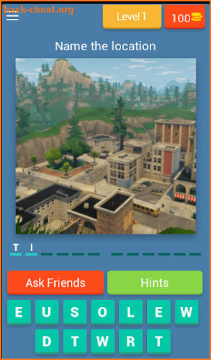 Guess the picture Fortnite edition screenshot