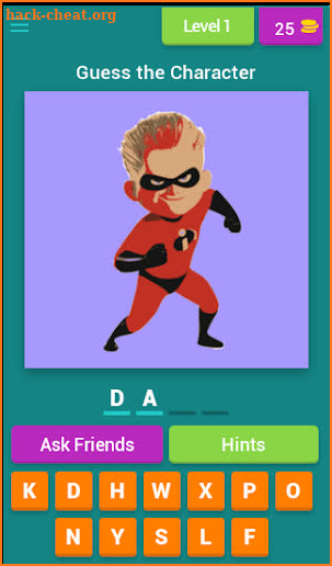 Guess the Pixar Character Quiz screenshot