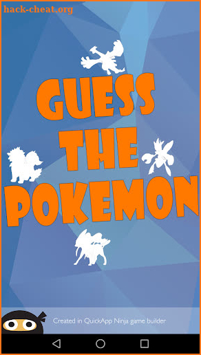 Guess The Pokemon Name - Shadow Quiz screenshot