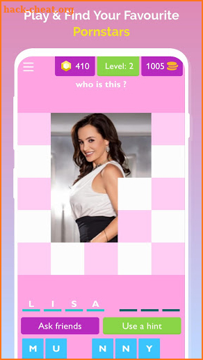Guess the pornstars - Quiz puzzle for hot pornstar screenshot