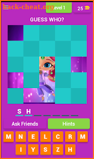 GUESS THE SHIMMER AND SHINE CHARACTERS screenshot