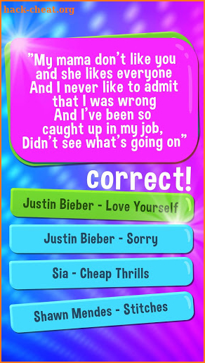 Guess The Song Pop Songs Quiz screenshot
